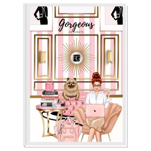 STRESS LESS (with a pet) - дизайнерски RICH GIRL планер