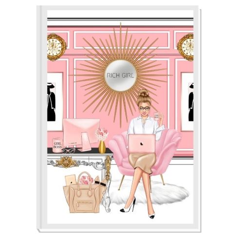 LOVE MY LIFE (light blond) - дизайнерски RICH GIRL планер