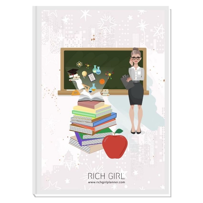 I AM A TEACHER 2 - ДИЗАЙНЕРСКИ ПЛАНЕР RICH GIRL ЗА УЧИТЕЛИ 